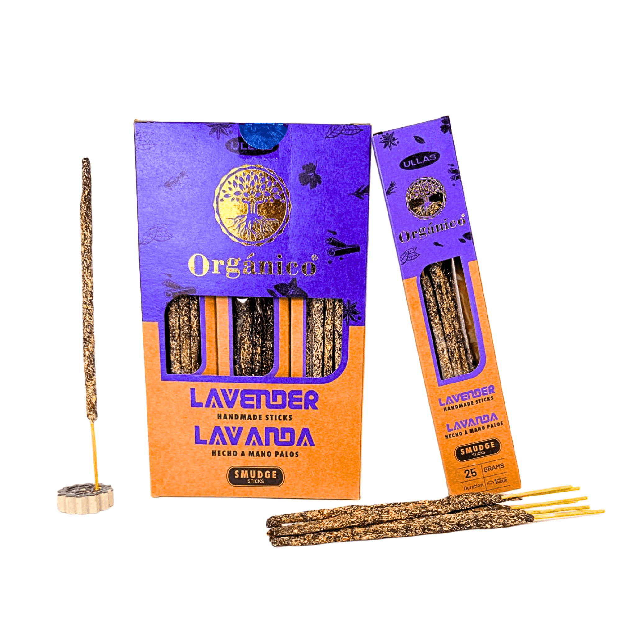 Ullas biologico lavanda smudge stick-25g